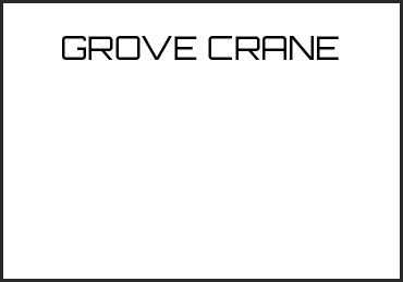 Picture for category GROVE CRANE