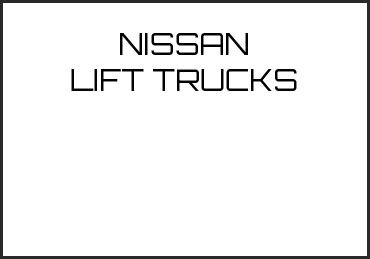 Picture for category NISSAN LIFT TRUCKS
