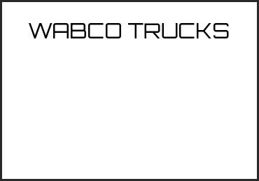 Picture for category WABCO TRUCKS