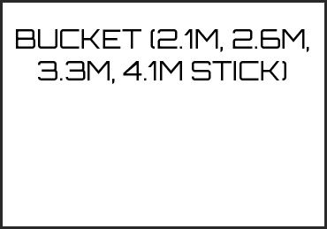 Picture for category BUCKET (2.1M, 2.6M, 3.3M, 4.1M STICK)