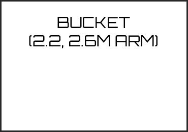 Picture for category BUCKET (2.2, 2.6M ARM)