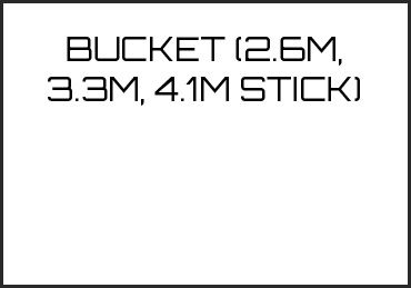 Picture for category BUCKET (2.6M, 3.3M, 4.1M STICK)