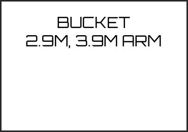 Picture for category BUCKET 2.9M, 3.9M ARM