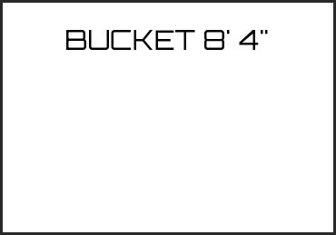 Picture for category BUCKET 8' 4"