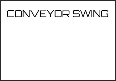Picture for category CONVEYOR SWING