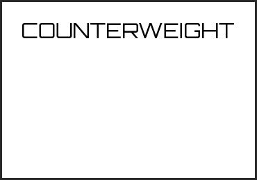 Picture for category COUNTERWEIGHT