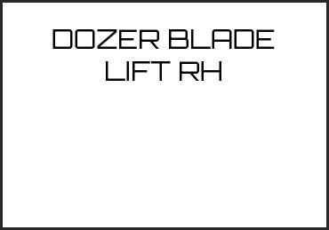 Picture for category DOZER BLADE LIFT RH