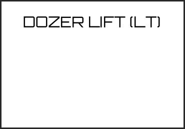 Picture for category DOZER LIFT (LT)
