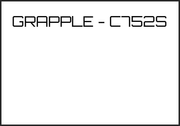 Picture for category GRAPPLE - C752S