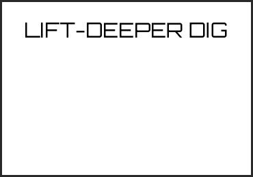 Picture for category LIFT-DEEPER DIG