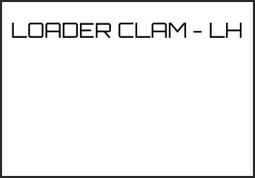 Picture for category LOADER CLAM - LH