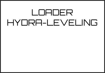 Picture for category LOADER HYDRA-LEVELING