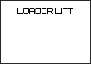 Picture for category LOADER LIFT