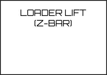 Picture for category LOADER LIFT (Z-BAR)