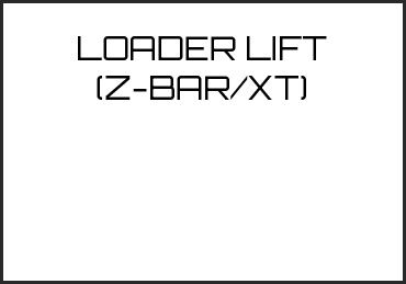Picture for category LOADER LIFT (Z-BAR/XT)