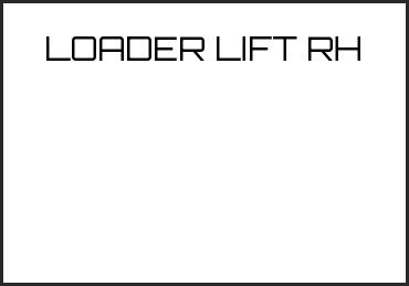 Picture for category LOADER LIFT RH