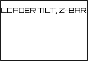 Picture for category LOADER TILT, Z-BAR