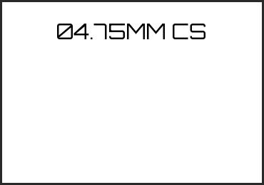 Picture for category 04.75MM CS