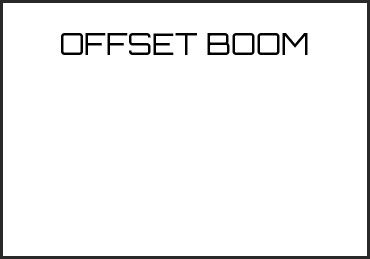 Picture for category OFFSET BOOM