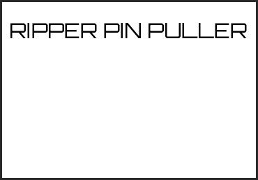 Picture for category RIPPER PIN PULLER