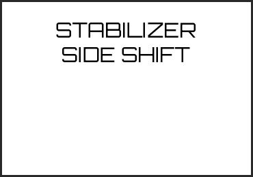 Picture for category STABILIZER SIDE SHIFT