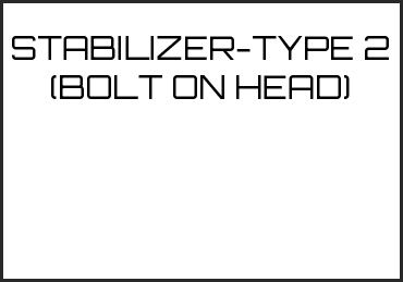 Picture for category STABILIZER-TYPE 2 (BOLT ON HEAD)