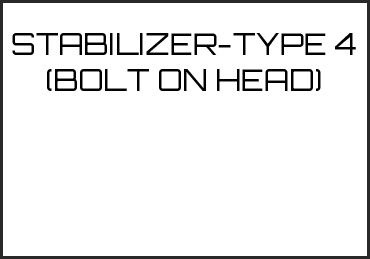 Picture for category STABILIZER-TYPE 4 (BOLT ON HEAD)