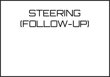 Picture for category STEERING (FOLLOW-UP)