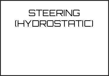 Picture for category STEERING (HYDROSTATIC)