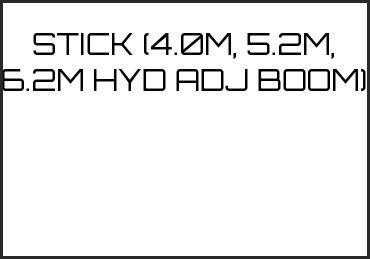 Picture for category STICK (4.0M, 5.2M, 6.2M HYD ADJ BOOM)