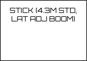 Picture for category STICK (4.3M STD, LAT ADJ BOOM)