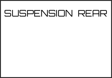 Picture for category SUSPENSION  REAR