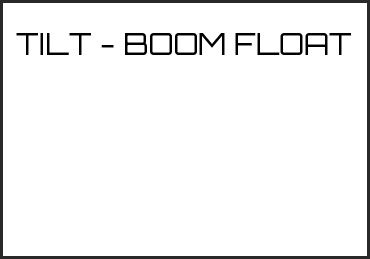 Picture for category TILT - BOOM FLOAT