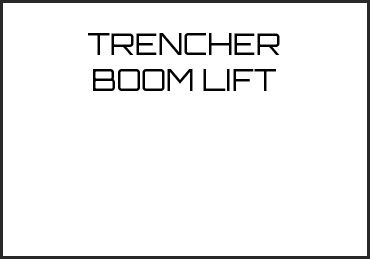 Picture for category TRENCHER BOOM LIFT