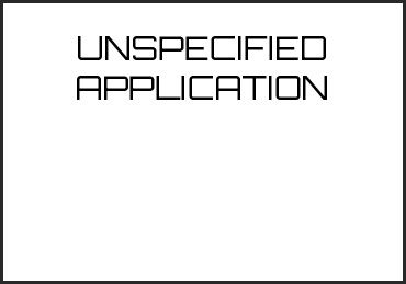 Picture for category UNSPECIFIED APPLICATION