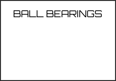 Picture for category BALL BEARINGS