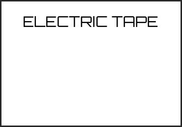 Picture for category ELECTRIC TAPE