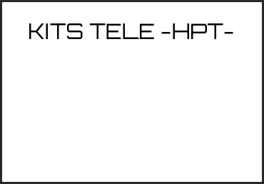 Picture for category KITS TELE -HPT-
