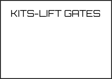 Picture for category KITS-LIFT GATES