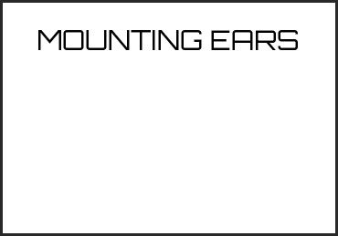 Picture for category MOUNTING EARS