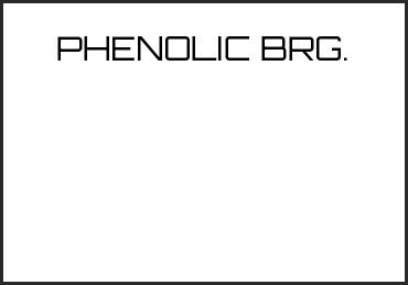 Picture for category PHENOLIC BRG.