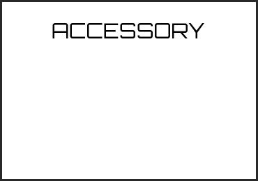Picture for category ACCESSORY