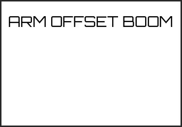 Picture for category ARM OFFSET BOOM