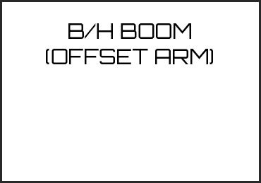 Picture for category B/H BOOM (OFFSET ARM)