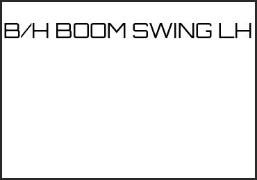 Picture for category B/H BOOM SWING LH