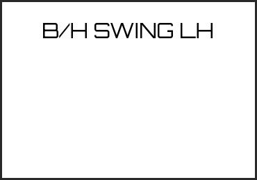 Picture for category B/H SWING LH