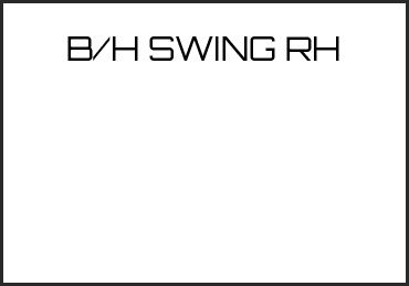 Picture for category B/H SWING RH