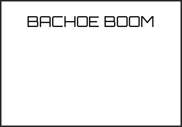 Picture for category BACHOE BOOM