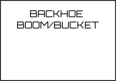 Picture for category BACKHOE  BOOM/BUCKET