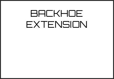 Picture for category BACKHOE EXTENSION